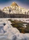 Mount Chephren from Waterfowl Lake, Canada Art Print